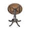 International Concepts Round 36 in Round Top Pedestal Table, 41.1 inH, Hickory/Washed Coal, 36 W, 36 L, 41.1 in H, Wood K45-36RT-6B-2 - alternate 2